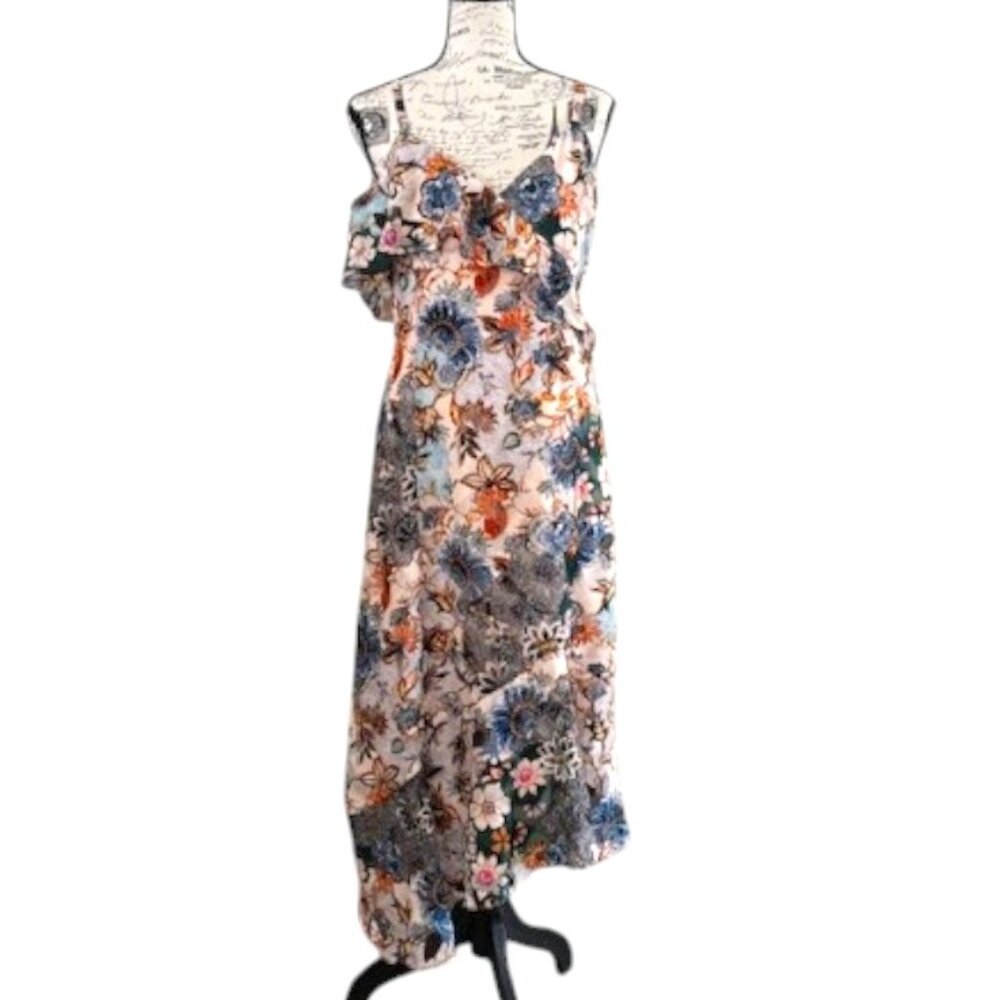 Rachel Roy July Blush Combo Asymmetrical Dress